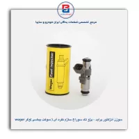 سوزن انژکتور پراید - پژو تک سوراخ ساژم نقره ای( سوکت بیضی) وگر Weger
